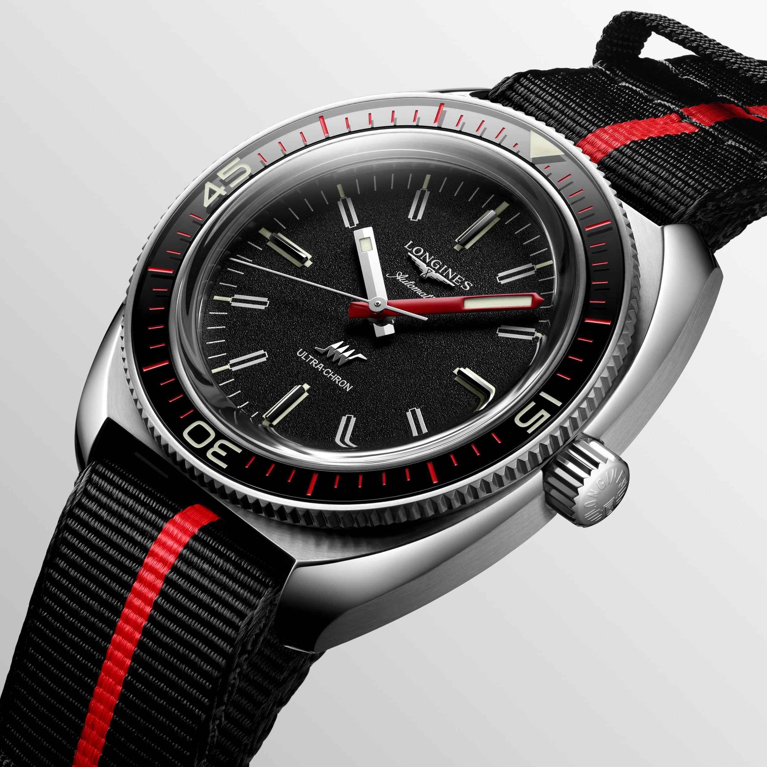 Longines Ultra Chron Automatic 43 mm Stainless Steel Box Edition